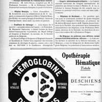 0039 - Page 36-VIII - Dernières nouvelles. Clinique chirurgicale de l’hôpital de Vaugirard / Clinique obstétricale de l’hôpital Saint-Antoine / Hôpital Beaujon / Académie de chirurgie / Congrès international de pédiatrie / Hôpitaux de Bordeaux / En Belgique, les médecins sous-officiers seront promus à bref délai médecins officiers
