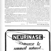 0073 - Page 70-X - Dernières nouvelles. Nécrologie [Docteurs René Gayet, Frédéric Leduc, Sylvain Bachman, Gélin, Leraillez, Julien Tellier, Mme Charles Bigeon, M. Jacques Monprofit] / Georges Lardennois, (1878-1940)
