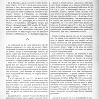 0122 - Page 117 - Partie scientifique. Travaux originaux. Clinique chirurgicale. Traitement des plaies vasculaires dans les formations sanitaires de l’avant [P. Lacroix]