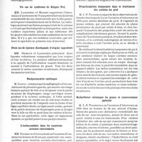 0131 - Page 126 - Partie scientifique. L’actualité scientifique. Les Sociétés Savantes. Toulouse. Société de médecine. Un cas de syndrome de Klippel Feil / Deux cas de lipomes disséquants d’origine capsulaire / Pachyscissurite cardiaque / L’ostéosynthèse dans les luxations acromio-claviculaires / Désarticulation temporaire dans le traitement des ostéites du pied / Hydarthrose chronique du genou et synovectomie partielle