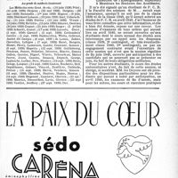 0146 - Page XLV-141 - A travers l’officiel. Nominations et promotions / Les examens du P. C. B. des étudiants appelés sous les drapeaux