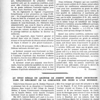0179 - Page 172 - Partie professionnelle. Bulletin de l'Actualité. La grande pitié de nos confrères, médecins auxiliaires. La situation favorable des fonctionnaires, sous-officiers à la mobilisation. Déjà, nos Amis Belges ont résolu cette importante question / Au XVIIIe siècle un ancêtre de Joseph Bédier était chirurgien dans un régiment de la compagnie des Indes à l’île Bourbon