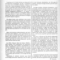 0251 - Page 244 - Partie scientifique. Clinique chirurgicale. L’épidémie de grippe et ses séquelles