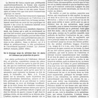 0252 - Page 245 - Partie scientifique. L’actualité scientifique. La Presse. Conséquences psychiques de l’avortement [(Le Journal médical français, juillet 1939.)] / Sur le drainage large du péritoine dans les plaies de l’abdomen par projectiles de guerre [(La Presse Médicale 9 décembre 1939.)]