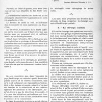 0262 - Page 255 - Partie professionnelle. Bulletin de l'Actualité. D’une réorganisation de la chirurgie par les chirurgiens