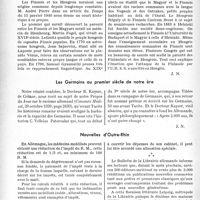 0267 - Page 260 - Partie professionnelle. Bulletin de l'Actualité. Le poste d’écoute. La Parenté des Finlandais et des Hongrois / Les Germains au premier siècle de notre ère / Nouvelles d'Outre-Rhin