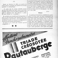 0272 - Page LI-265 - Dernières nouvelles. Correspondances de guerre. Protestation / Correspondance. Accidents du travail. Interventions à l'hôpital