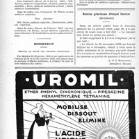 0281 - Page 274-VIII - Dernières Nouvelles. Légion d'honneur / Honorariat. Service de santé des troupes coloniales / Remise gracieuse d’impôt foncier, (Rectificatif)
