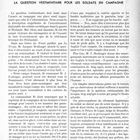 0284 - Page 277 - Propos du jour. La question vestimentaire pour les soldats en campagne [J. Noir]