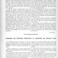 0303 - Page 296 - Partie professionnelle, Hygiène, Assistance, Mutualité, Intérêts corporatifs, Variété. Travaux originaux. Bulletin de l’Actualité. L'éducation des médecins appelés à servir hors de France [Dr Rapho] / Comment les poissons résolvent la question de l’espace vital