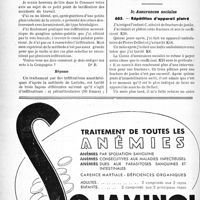 0317 - Page 310-XLVIII - Correspondance. Application des tarifs d’honoraires. Extraction d'un corps étranger sous écran / Infiltrations anesthésiques périganglionnaires nerveuses / Répétition d’appareil plâtré