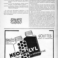 0326 - Page IX-319 - Dernières nouvelles. Ligue médicale de défense professionnelle, « Le Sou Médical » / A propos des prochaines promotions de médecins auxiliaires au grade de médecin sous-lieutenant