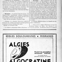 0368 - Page VII-361 - Dernières nouvelles. Le Conseil de la Société des hôpitaux libres chez le ministre de la Santé publique / Hôpital civil de Constantine / Naissances / Nécrologie [M. Emile Monal, Docteur César, Docteur F. de Coquet, Docteur Abbatucci, Docteur Apert, Docteur Gaston Lassalle, Docteur René Baras, Docteur Chauveau]