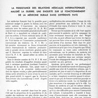 0408 - Page 401 - Propos du jour. La persistance des relations médicales internationales malgré la guerre. Une enquête sur le fonctionnement de la médecine rurale dans différents pays [J. Noir]