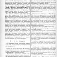0413 - Page 406 - Partie scientifique. De l'importance de l’injection rythmique du sang ou de ses succedanes (sang conservé, plasma humain, sérum de bayliss, de normet ou physiologique) dans l'hémorragie aiguë, et le choc. I. — Anémie aiguë hémorragique / II. — Le choc chirurgical