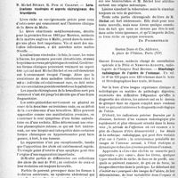 0423 - Page 416 - Partie scientifique. L’actualité scientifique. Les Livres. Localisations viscérales et aspects chirurgicaux des brucelloses, par B. Michel Béchet, R. Puig et Charvet, Masson, éditeur, Paris, 1940 / Séméiologie radiologique de l’ulcère de l’estomac, par Gaston Durand, Gaston Doin et Cie, éditeurs, Paris