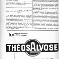 0439 - Page 432-XLVI - Dernières nouvelles. Un modèle de médecin praticien : Le Docteur Albert Veillard / Avis concernant les déclarations fiscales / L’enseignement de la médecine. Enquête