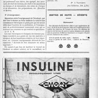 0440 - Page XLVII-433 - Dernières nouvelles. L’enseignement de la médecine. Enquête / Service de santé — réserve. Honorariat