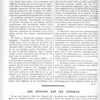 0479 - Page 472 - Partie professionnelle, Hygiène, Assistance, Mutualité, Intérêts corporatifs, Variétés. Bulletin de l’Actualité. Conseils d'un américain aux médecins automobilistes / Une opinion sur les conseils