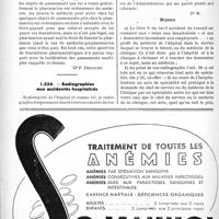 0481 - Page 474-XLIV - Correspondance. Application des tarifs d’honoraires. a) Accidents du travail. Pansements multiples et fournitures pharmaceutiques / Radiographies aux accidentés hospitalisés
