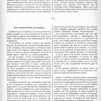 0503 - Page 496 - Partie scientifique. La guerre et les simulations de maladies. Les conjonctivites provoquées