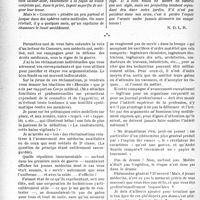 0569 - Page 562 - Partie professionnelle, Hygiène, Assistance, Mutualité, Intérêts corporatifs, Variétés. Bulletin de l’Actualité. La leçon de maintien dans une lettre