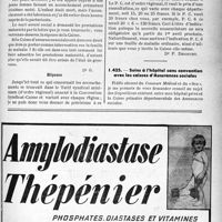 0576 - Page LIX-569 - Correspondance. Application des tarifs d’honoraires. a) Assurances sociales. Traitement par une série d’actes isolés / Honoraires au sujet d'une fausse couche de six mois / Soins à l’hôpital sans convention avec les caisses d’Assurances sociales
