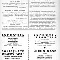 0586 - Page XI-579 - A travers l’officiel. Infirmiers et infirmières de l’Etat / Code de la famille / Prophylaxie des maladies vénériennes / Assistance aux femmes enceintes