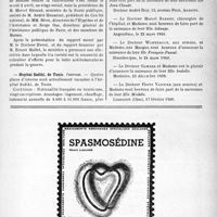 0628 - Page VII-621 - Dernières nouvelles. Comité national de l’enfance / Comité national de défense contre la tuberculose / Hôpital Sadiki, de Tunis / Naissances