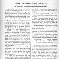 0633 - Page 626 - Propos du jour. Édouard Branly, médecin praticien [J. Noir] / Échos de notre correspondance. A propos des récriminations de quelques confrères [J. Noir]