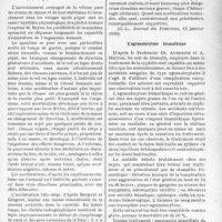 0642 - Page 635 - Partie scientifique. L’actualité scientifique. La Presse. Les effets physiologiques des acrobaties aériennes [(G.-L, Journal des Praticiens, 13 janvier 1940)] / L’agranulocytose bismuthique [(Journ. de méd. et de chir. pratiques, 25 décembre 1939)]