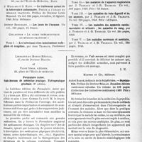 0646 - Page 639 - Partie scientifique. L’actualité scientifique. Les Livres. Les Livres qui viennent de paraître… / Formulaire Astier, Vade Mecum de médecine pratique. Thérapeutique générale. Librairie du Monde Médical et Vigot frères, éditeurs / Psychiatrie, par André Barbé. Masson et Cie, éditeurs, 1989