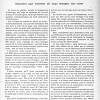 0650 - Page 643 - Partie professionnelle, Hygiène, Assistance, Mutualité, Intérêts corporatifs, Variétés. Bulletin de l'Actualité. Accidents du travail. Honoraires pour extraction de corps étrangers sous écran