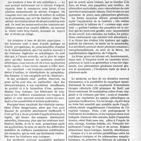 0682 - Page 675 - Partie scientifique. Travaux originaux. La clinique dermatologique au goût du jour. Pour la teinture des cheveux le médecin consulté doit savoir conseiller un produit sans danger, d’après les travaux du Docteur A. Vidal, ainsi que ceux du Docteur Duquénoir, Il est une notion capitale à retenir, c’est qu’un cheveu brutalisé, traumatisé, ne se répare pas, ne reprend jamais son état naturel. Teintures proprement dites ; végétales, à base de sels métalliques ou de dérivés organiques / Les conseils utiles à donner par le médecin praticien [G. Fischer]