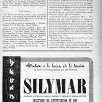 0708 - Page XLVII-701 - Service de santé — réserve / Création d'une caisse d'entr’aide médicale de guerre