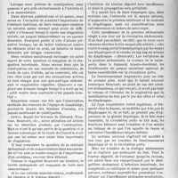 0734 - Page 727 - Partie scientifique. Travaux originaux. Déséquilibre abdominal et constipation, par le Docteur H. Gaehlinger