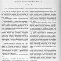 0736 - Page 729 - Partie scientifique. Travaux originaux. Ce que pratiquement le médecin doit savoir.... du rôle de l’ovaire dans certain rhumatisme noueux, dit « ovarien », d’après le Professeur agrégé Henri Vignes. Un facteur ovarien contribue à déclencher parfois un rhumatisme noueux / Comment envisager une thérapeutique rationnelle [G. Fischer]