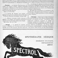 0760 - Page LI-753 - Dernières nouvelles. Bourbonne-les-Bains / Naissance / Mariages / Nécrologie [Docteurs Pierre Marie, Louis Hallion, Pousson, Octave Garraud, Albert Roche, Albert Jarre]
