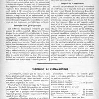 0779 - Page 772 - Partie scientifique. Le coeur d’hypotension, par A. Dumas / Traitement de l’extra-systolie