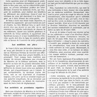 0798 - Page 791 - Partie professionnelle, Hygiène, Assistance, Mutualité, Intérêts corporatifs, Variétés. Bulletin de l’Actualité. Pendant une permission de détente, un médecin mobilise peut-il toucher des honoraires ?
