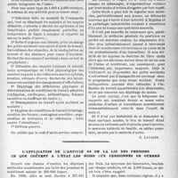0802 - Page 795 - Partie professionnelle, Hygiène, Assistance, Mutualité, Intérêts corporatifs, Variétés. Bulletin de l’Actualité. La mise en train de la médecine du travail / L’application de l’article 64 de la loi des pensions ce que coûtent a l’état les soins aux pensionnés dé guerre