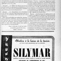 0812 - Page LI-805 - A travers l’officiel. Les médecins mobilisés peuvent-ils, au cours de leurs permissions, exercer leur profession et percevoir des honoraires / Réponses des Ministres aux questions des Parlementaires. Saisie-arrêt de la solde d’un médecin mobilisé