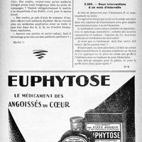 0815 - Page 808-LIV - A travers l’officiel. Correspondances de guerre / Correspondance. Application des tarifs d'honoraires. a) Accidents du travail. Deux interventions à un mois d'intervalle