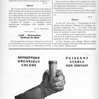 0817 - Page 810-LVI - Correspondance. Application des tarifs d'honoraires. a) Accidents du travail. Massage par infirmier et autorisation préalable / Luxation du pied / Électrocution. Certificat de décès