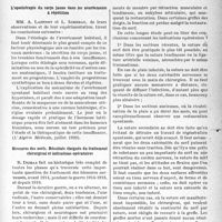 0840 - Page 833 - Partie scientifique. L'actualité scientifique. La Presse. L’opothérapie du corps jaune dans les avortements à répétition [(L’Algérie Médicale, juillet 1939)] / Blessures des nerfs. Résultats éloignés du traitement chirurgical et indications opératoires [(La Presse Médicale, 3 février 1940)]