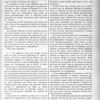 0846 - Page 839 - Partie professionnelle, Hygiène, Assistance, Mutualité, Intérêts corporatifs, Variétés. Bulletin de l’Actualité. Accidents du travail. I. – Le médecin doit-il avoir une provision de sérums ?, II. – Prix d’un pansement fait le dimanche