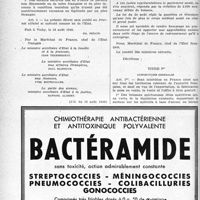 0901 - Page 886-XXXVI - Partie professionnelle, Hygiène, Assistance, Mutualité, Intérêts Corporatifs, Variétés. Loi concernant l’exercice de la médecine / Loi contre l'alcoolisme