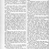 0929 - Page 910 - Partie professionnelle, Hygiène, Assistance, Mutualité, Intérêts Corporatifs, Variétés. Bulletin de l’actualité. Les médecins dans le « journal » des goncourt, (Suite)