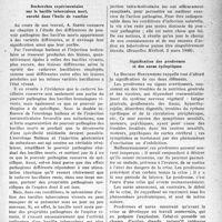 0950 - Page 931 - Partie scientifique. L’actualité scientifique. La Presse. Recherches expérimentales sur le bacille tuberculeux mort, enrobé dans l'huile de vaseline [(Bruxelles Médical, 3 mars 1940)] / Signification des prodromes et des aurais épileptiques [(Revue générale des Sciences médicales. 31 janvier 1940)]