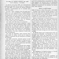 0951 - Page 932 - Partie scientifique. L’actualité scientifique. Les Sociétés Savantes. Paris. Académie de médecine. Au sujet du contrôle sanitaire des oeufs, (2-4-1940) / Beurre et acide borique, (12-3-1940)